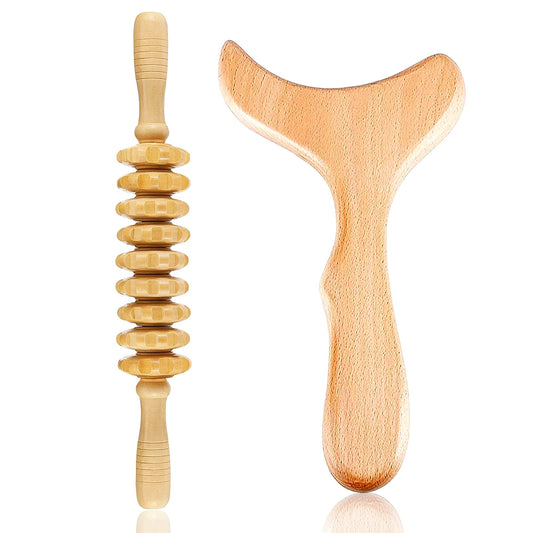 Sculpt & Drain Wood Therapy Set